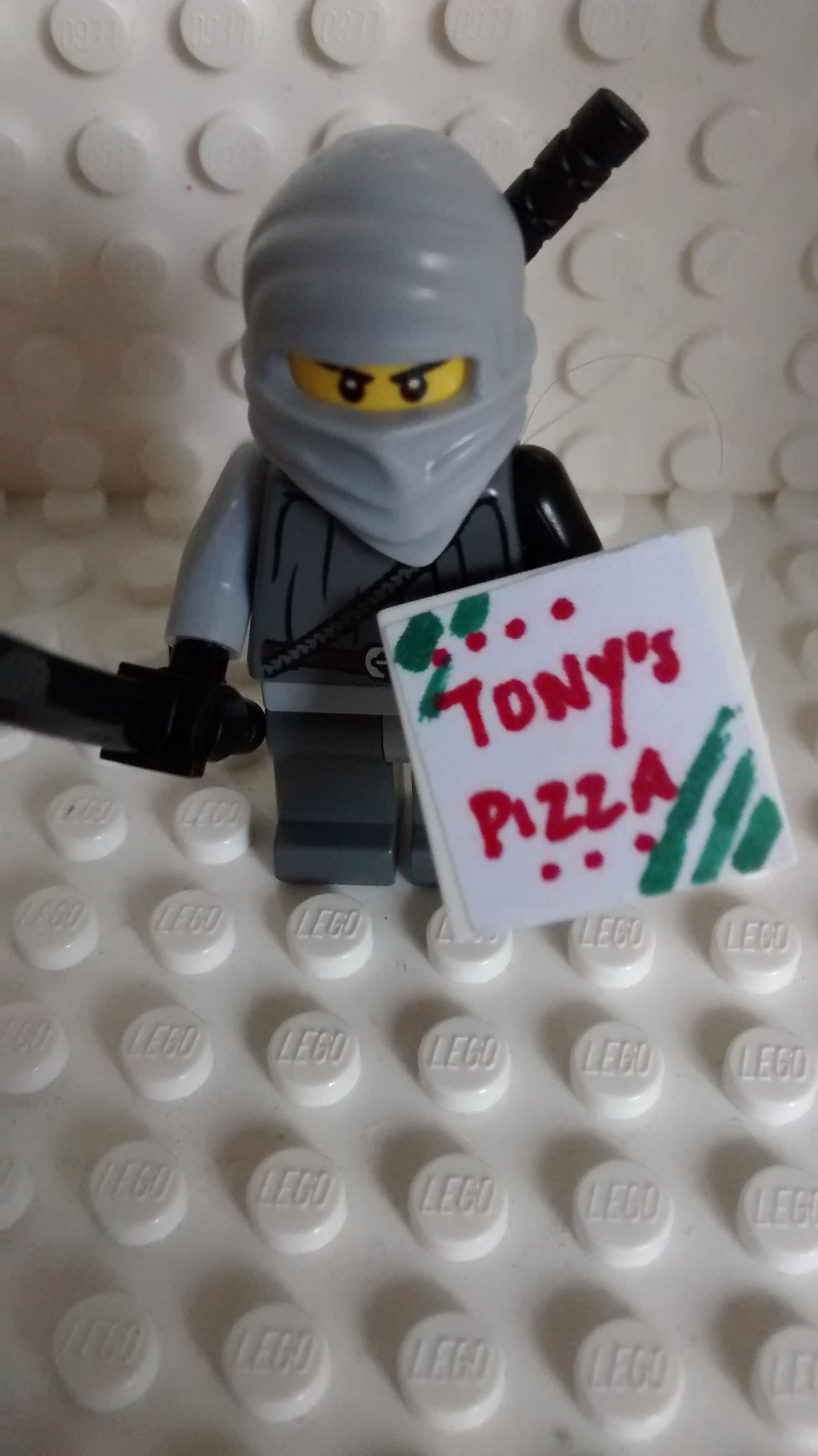 Pizza-Loving Ninja Minifigure.