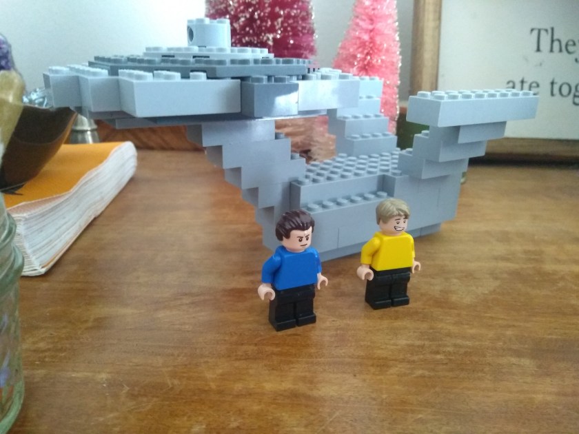 lego captain kirk and spock