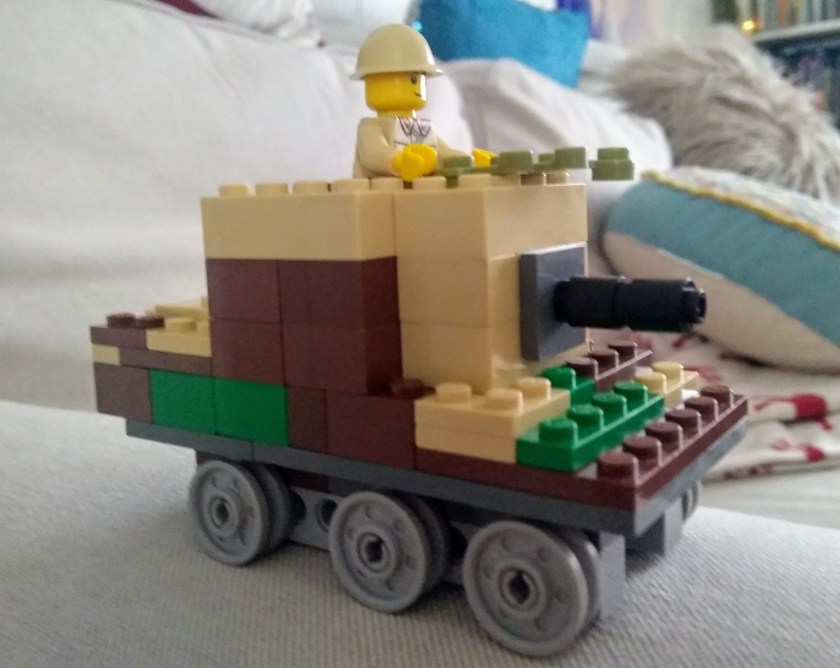 ww2 japanese self-propelled gun lego