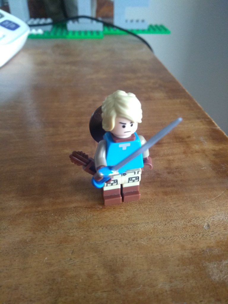 lego minifigure zelda breath of the wild