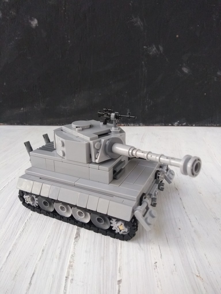 lego custom model of ww2 tiger tank