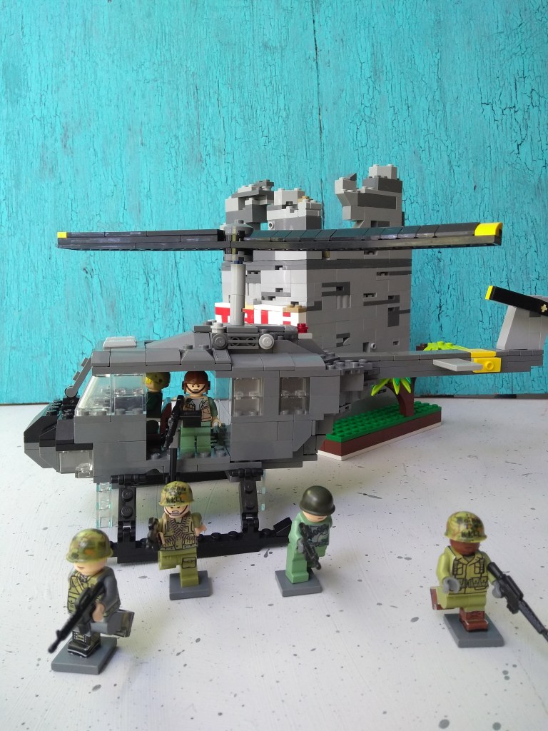 lego vietnam war huey helcopter
