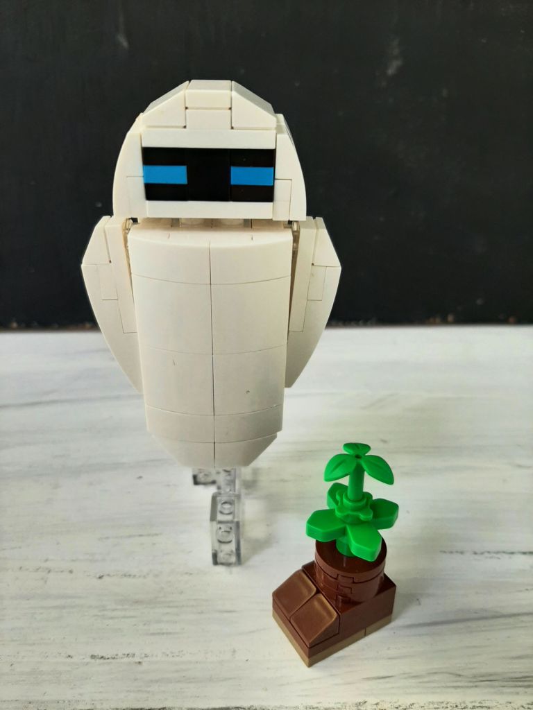 lego eve with plant